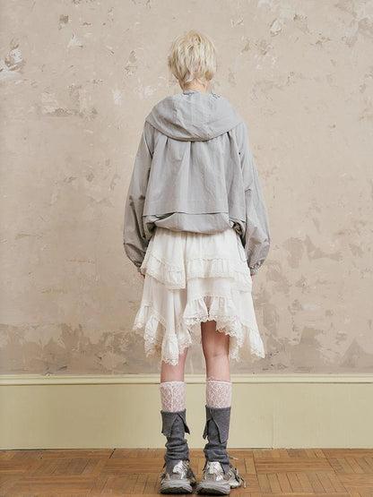 Sweet Crush Utility Lace Hoodie