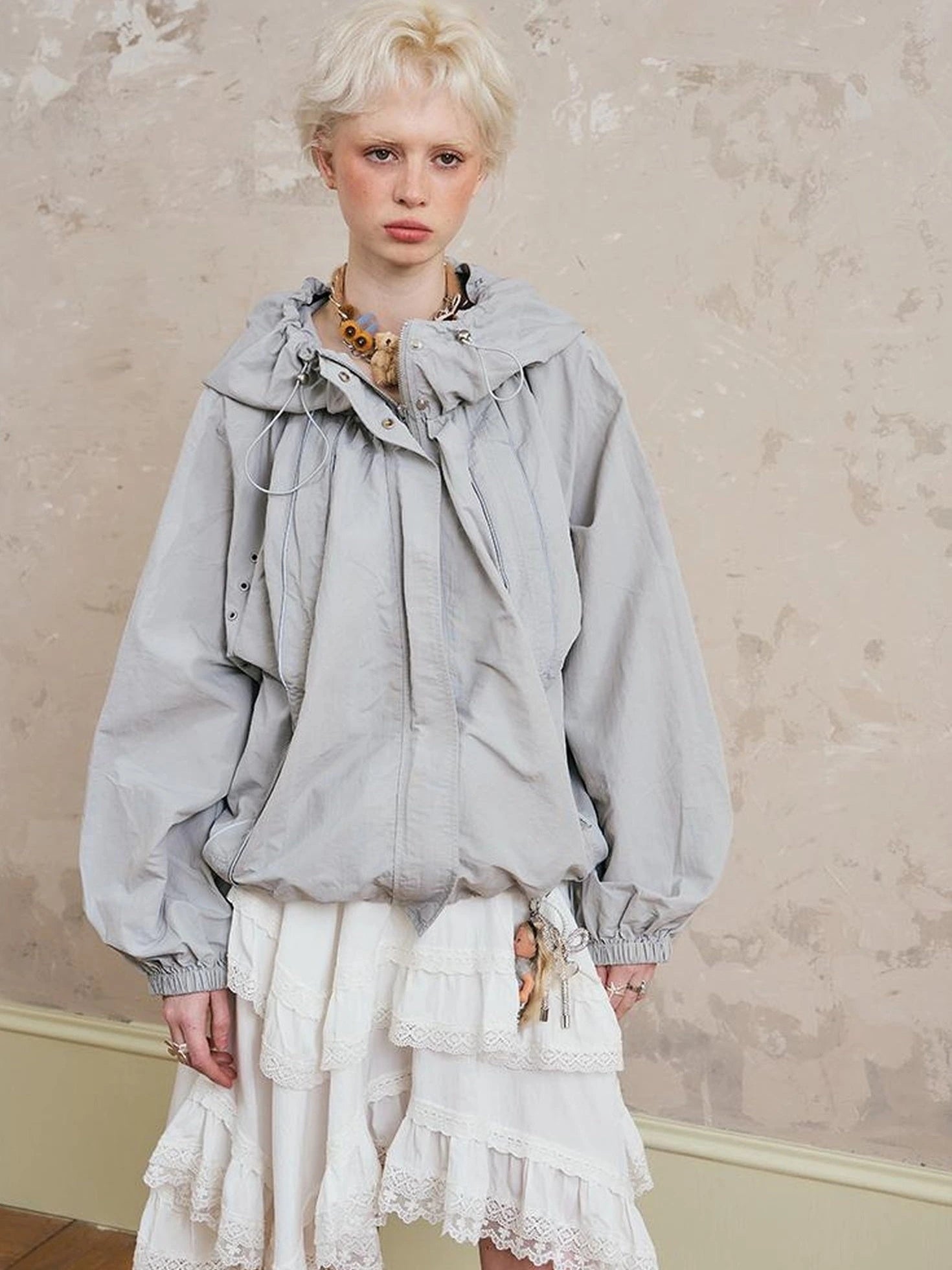 Sweet Crush Utility Lace Hoodie