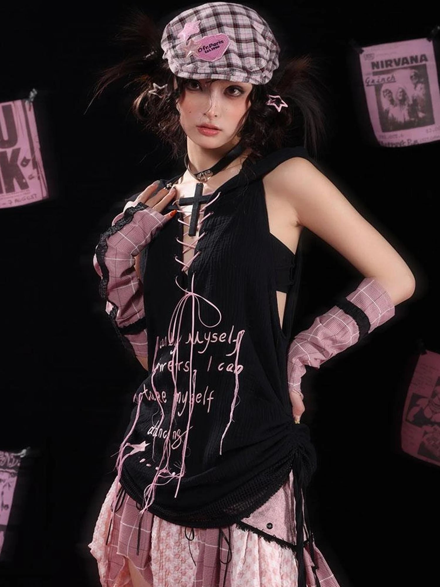 Sweet Rebel Lazy Hoodie Vest