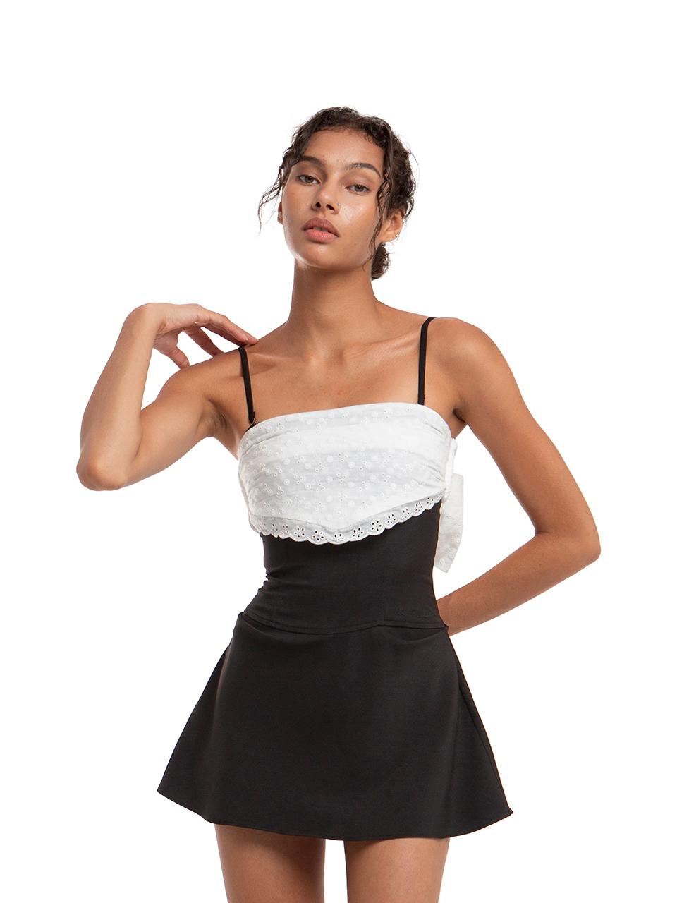 SweetChilling Sweet Sexy Embroidered Stretch Bandeau Top