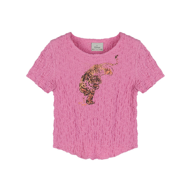 Achihara Sunset Duo Sleeveless Crop Tee