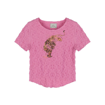 Achihara Sunset Duo Sleeveless Crop Tee