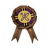 YOSHUYUKI Vintage Embroidered Ribbon Brooch With Tassel