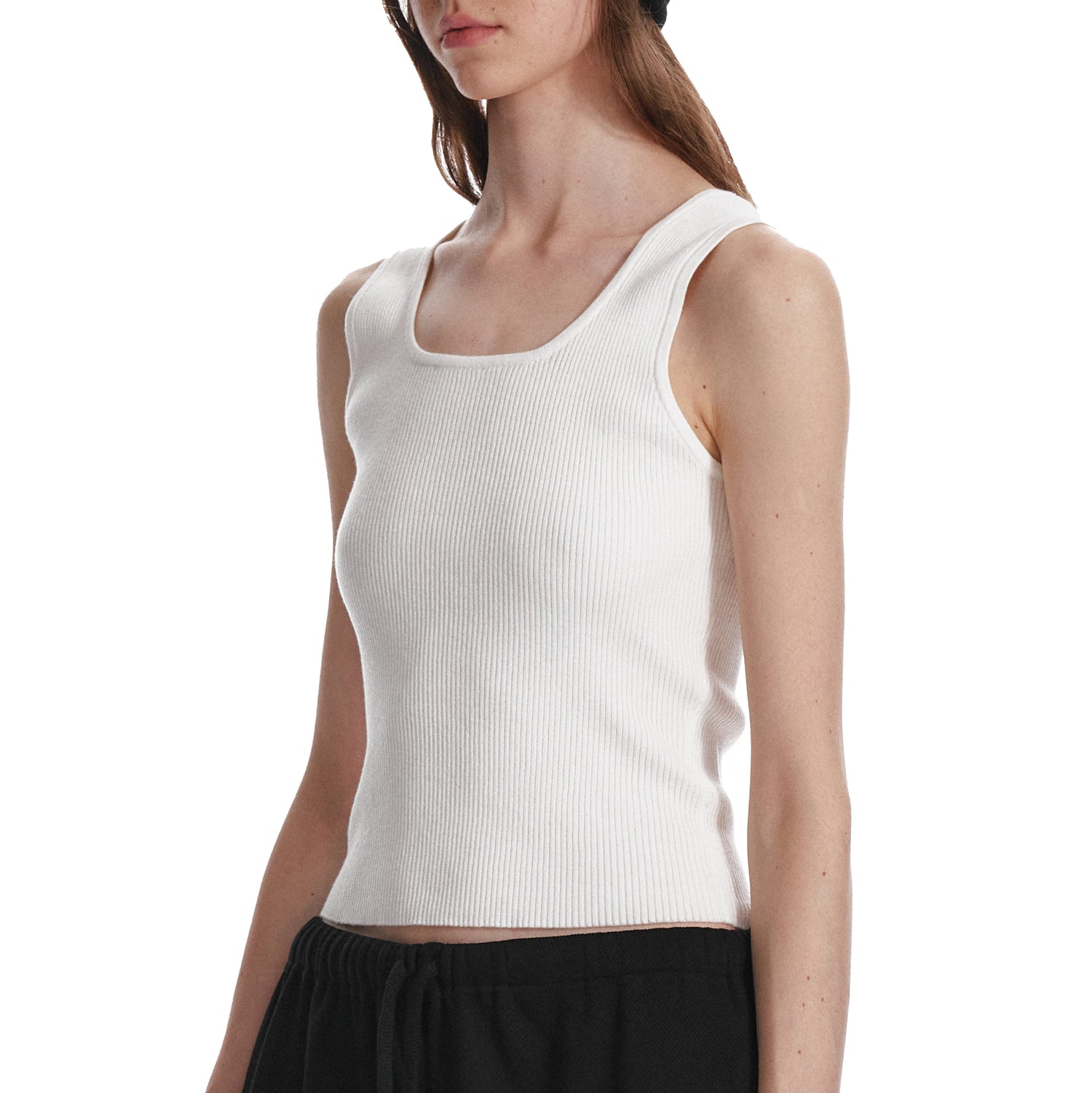 ALINNV STUDIO Basic Turn Collar Layering Shirt With Sleeveless Vest