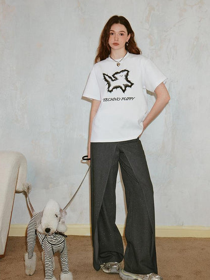 DIDDI MODA Techno Puppy Graphic Tee