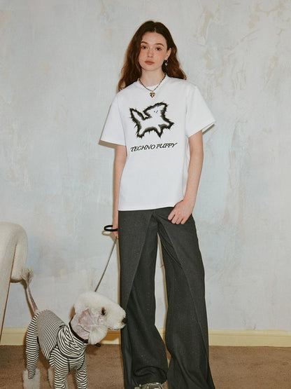 DIDDI MODA Techno Puppy Graphic Tee