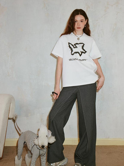 DIDDI MODA Techno Puppy Graphic Tee