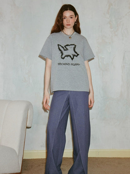 DIDDI MODA Techno Puppy Graphic Tee