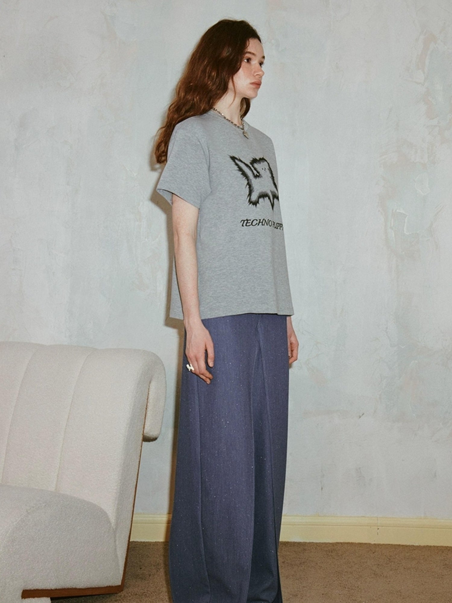 DIDDI MODA Techno Puppy Graphic Tee