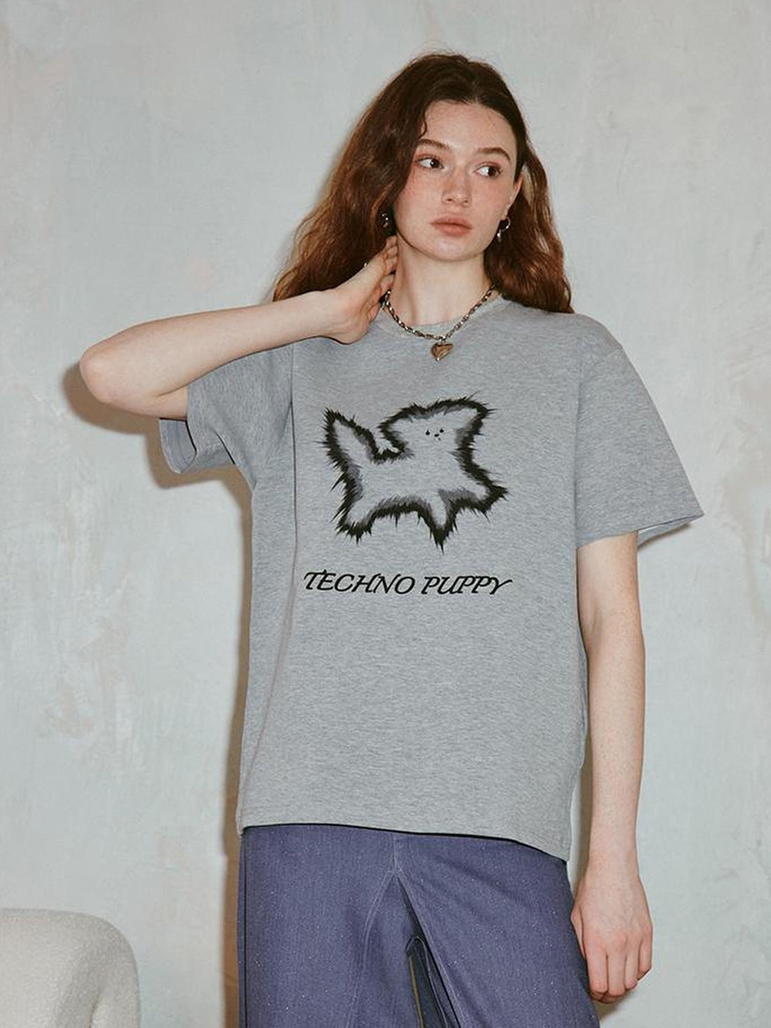 DIDDI MODA Techno Puppy Graphic Tee