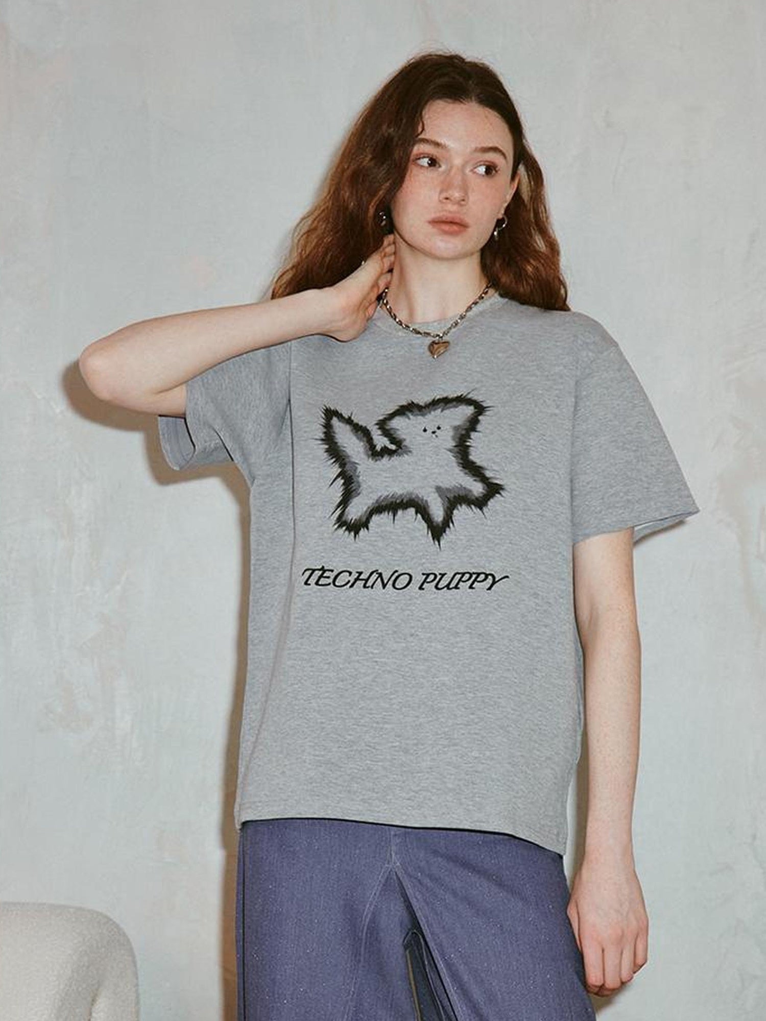 DIDDI MODA Techno Puppy Graphic Tee