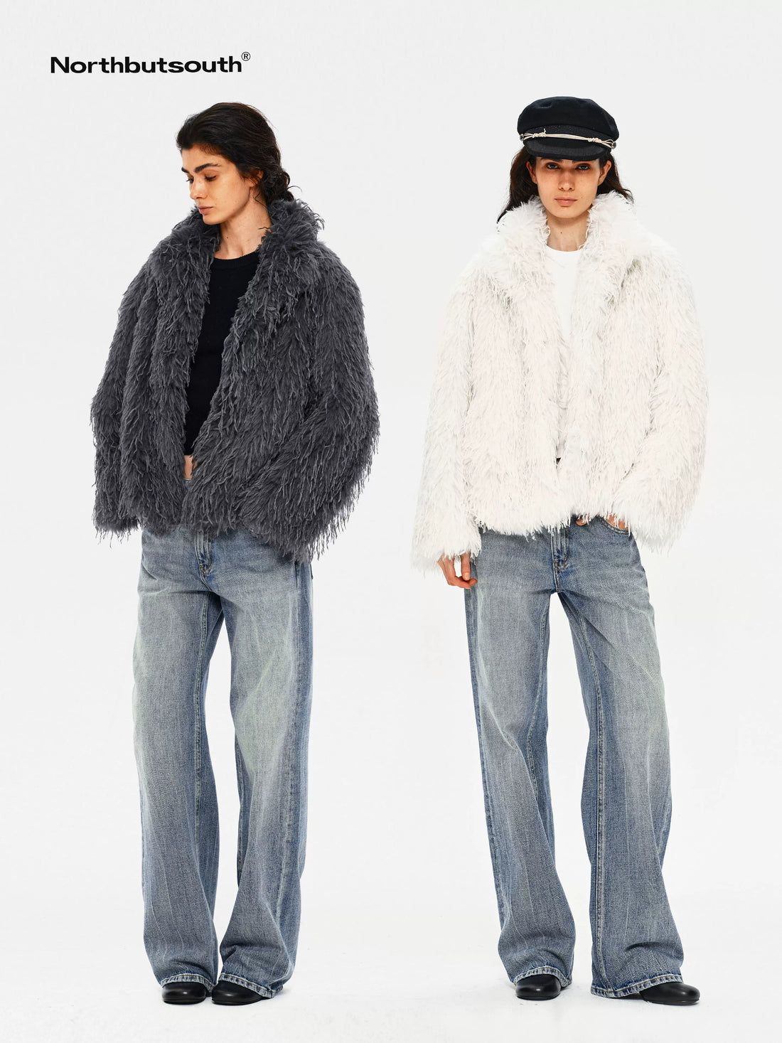 Textured Japanese Woven Feather Women&