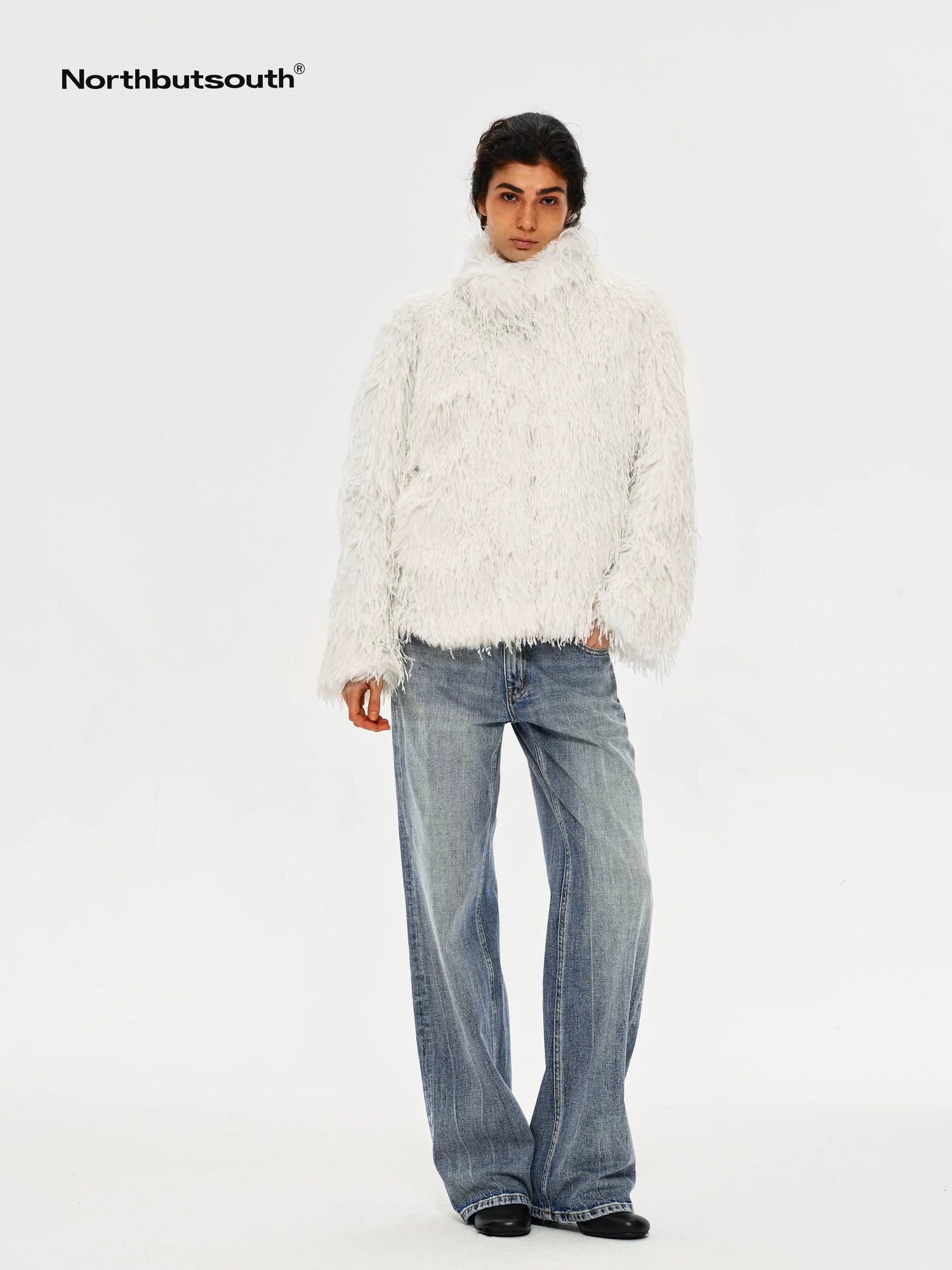 Textured Japanese Woven Feather Women&