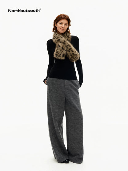 Textured Loop Straight Silhouette Women&