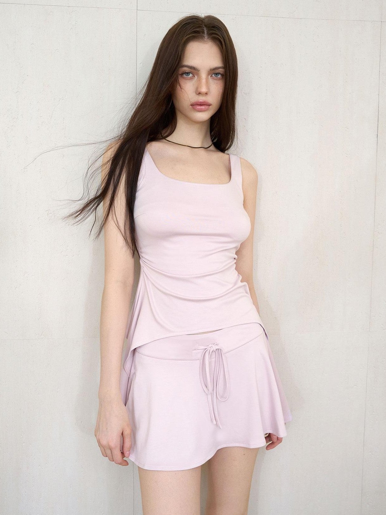 The NeverMore Ballet Style Yoga Camisole Skirt And Pants Women&