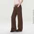 The_NeverMore_Brown_Vintage_Polka_Dot_Natural_Waist_Casual_Women&