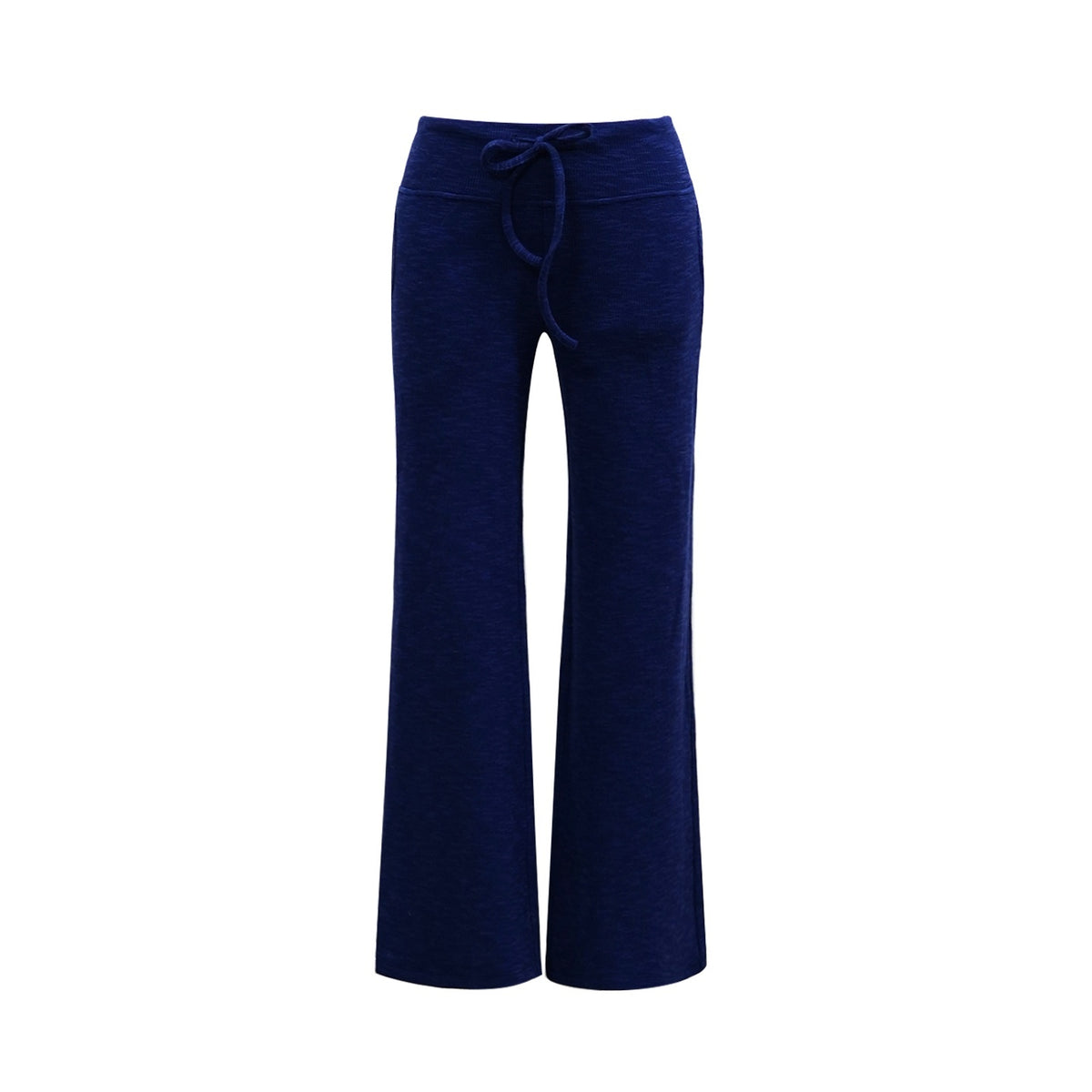 The_NeverMore_Color_Block_Collared_U_Neck_Button_Long_Sleeve_Drawstring_Flared_Women&