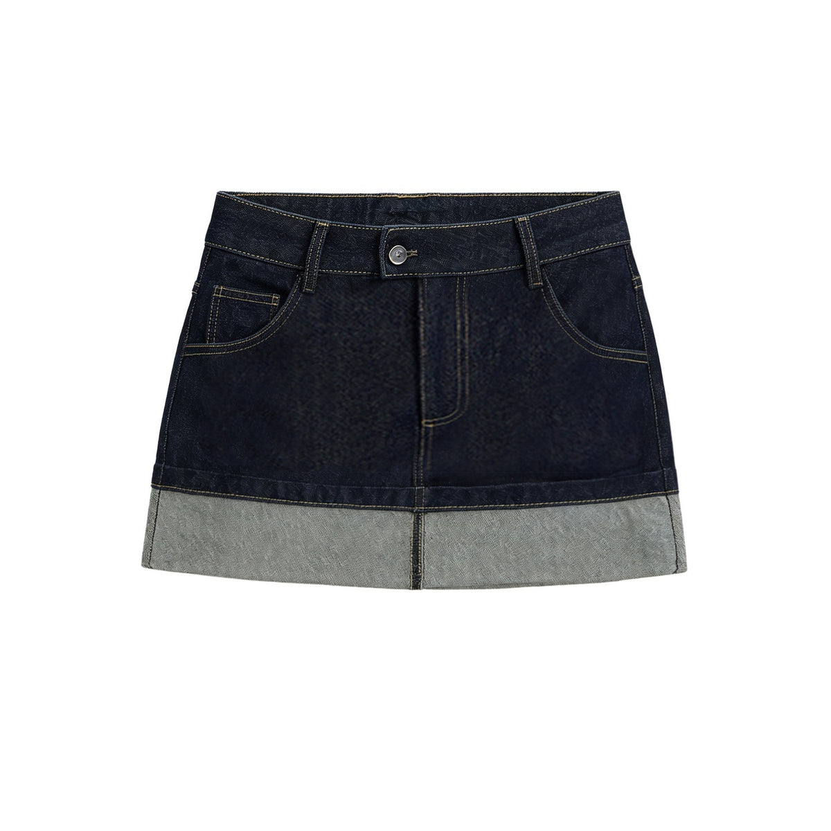 The_NeverMore_Cotton_Selvedge_Raw_Denim_Rolled_Hem_Straight_Women&