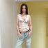 The_NeverMore_Cropped_Sleeveless_Openwork_Slim_Fit_Collared_Women&
