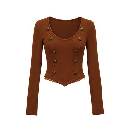 The_NeverMore_Distressed_Lace_Asymmetric_Hem_Slim_Fit_Women&