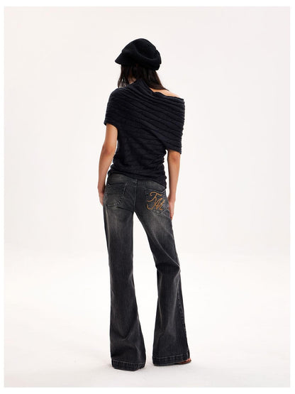 The NeverMore Open Back Slim Fit Knit Women&