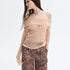The_NeverMore_Peach_Pink_Sequin_Cutout_Slouchy_Knit_Women&