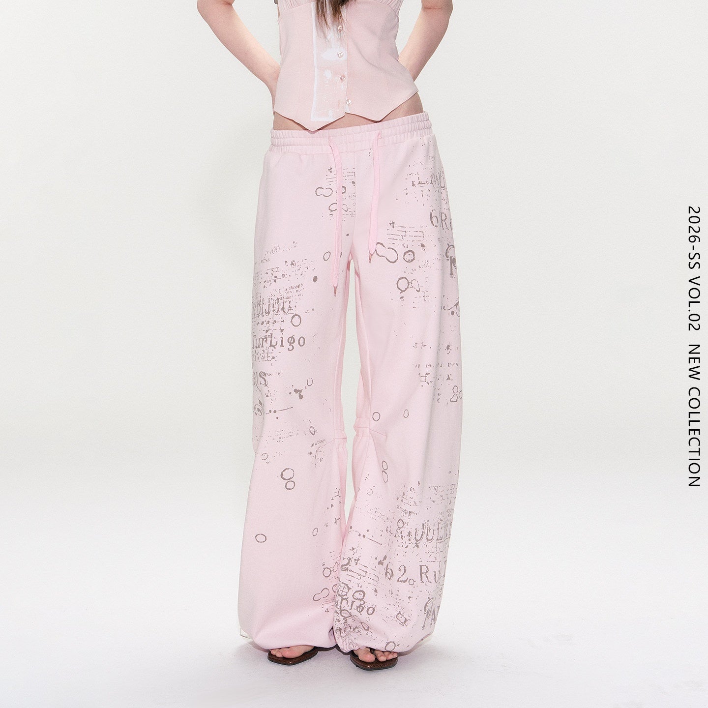The_NeverMore_Pink_Letter_Print_Wide_Leg_Women&
