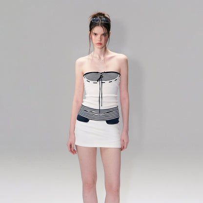 The_NeverMore_Retro_Colorblock_Striped_Asymmetric_Lace_Up_Women&