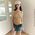 The_NeverMore_Retro_Polka_Dot_Reversible_Slim_Fit_Short_Round_Neck_Women&