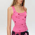 The_NeverMore_Rose_Pink_Vintage_Polka_Dot_Heavy_Silver_Foil_Women&