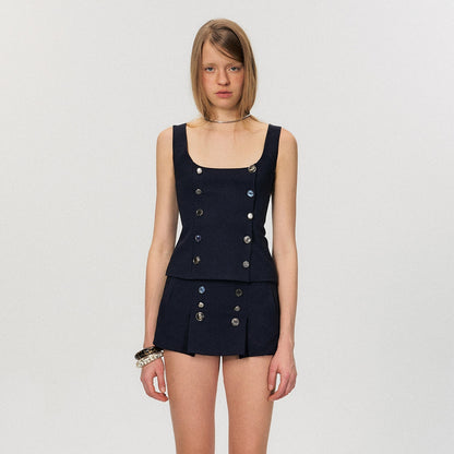 The_NeverMore_Vintage_Blazer_Style_Camisole_Two_Piece_Short_Women&