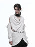 NN NORTH NODE Rayon Cotton Silk Mesh Knit Cardigan