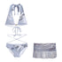 c Underwater Dream Mesh Swimsuit Set V Neck T Shirt Long Sleeve