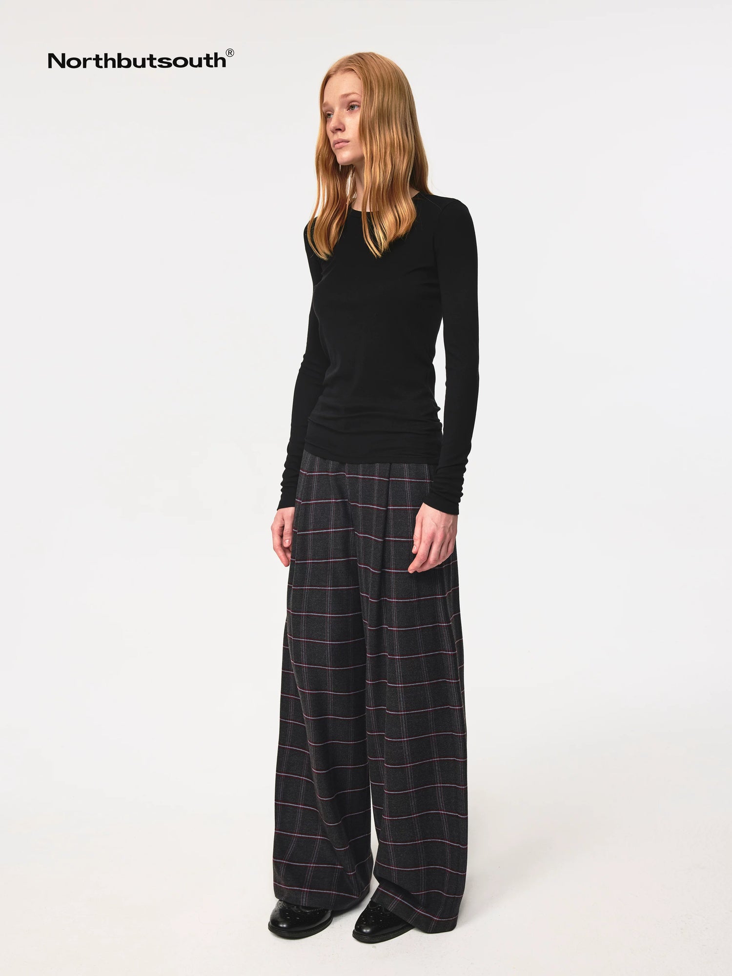 Tri Color Silk Layered Round Neck Top