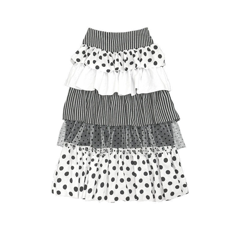 Ttsunami_Black_Polka_Dot_Knitted_Patchwork_Cake_Women&