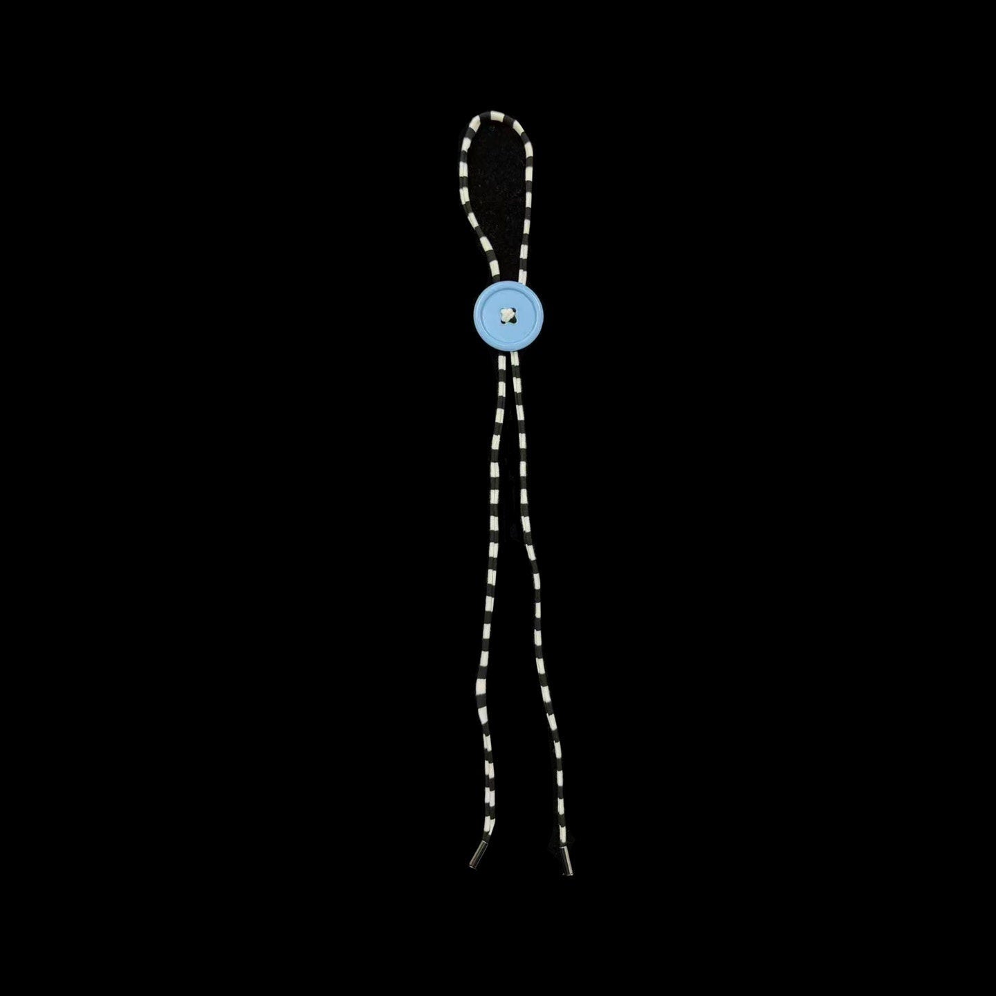Ttsunami_Black_White_Fine_Striped_Blue_Button_Original_Design_Women&