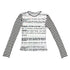 Ttsunami_Doll_Face_Mesh_Print_Letter_High_Neck_Slim_Women&