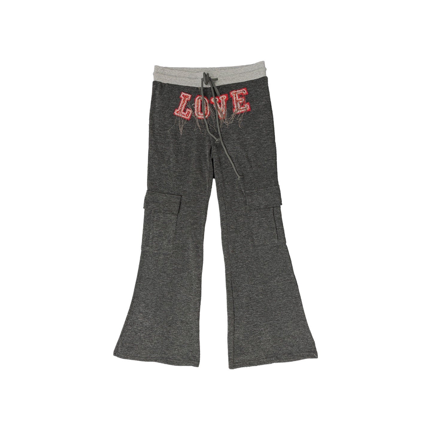 Ttsunami_Embroidered_Lettering_Pocket_Elastic_Waist_Women&