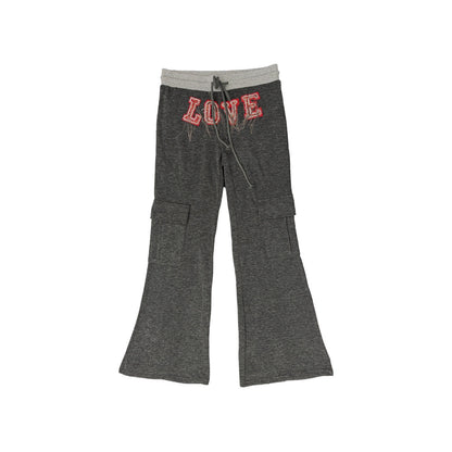 Ttsunami_Embroidered_Lettering_Pocket_Elastic_Waist_Women&