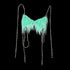 Ttsunami_Mint_Green_Fuzzy_Layered_Halter_Backless_Letter_Women&