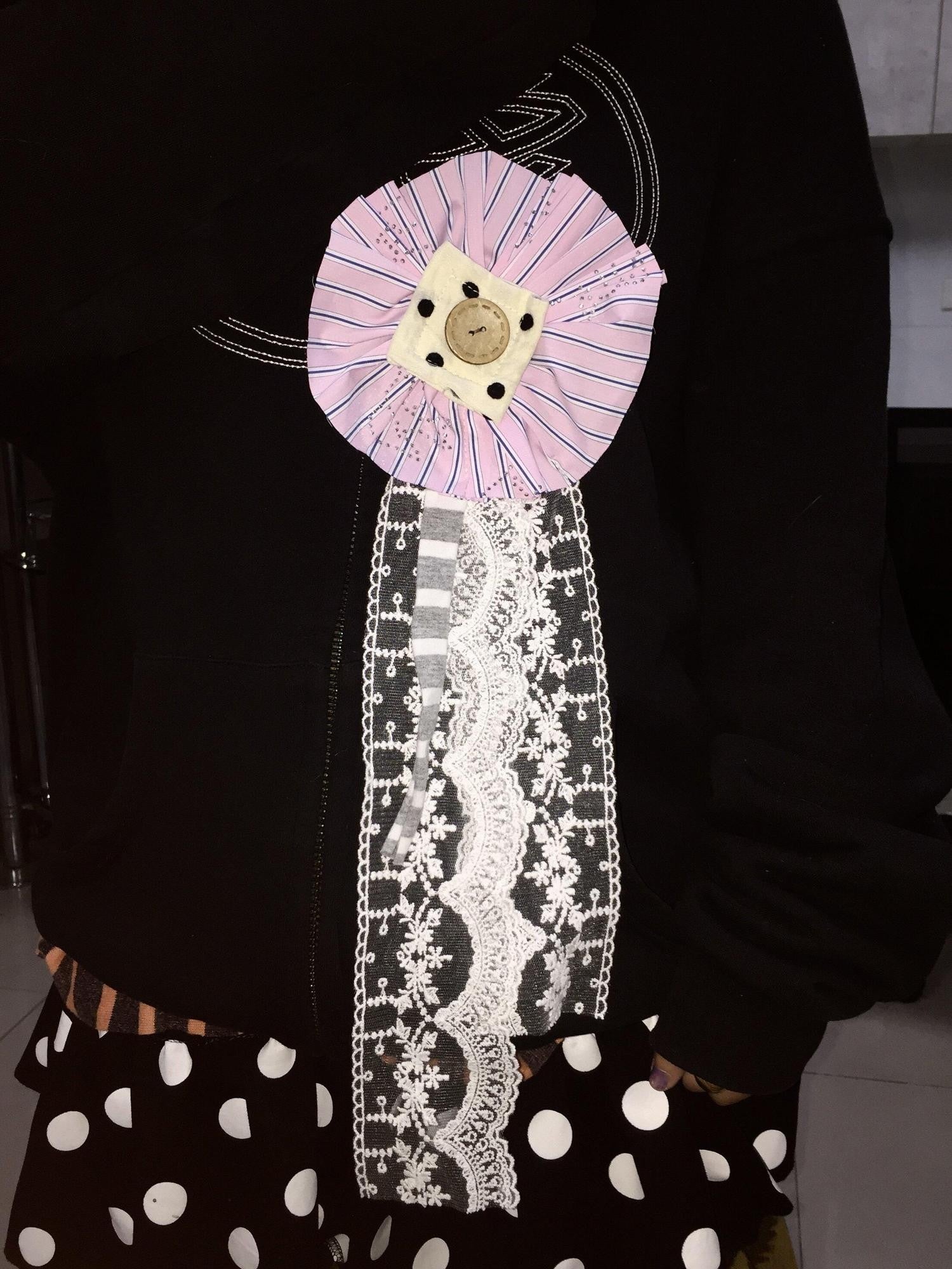Ttsunami Multicolor Original Handmade Patchwork Badge Women&