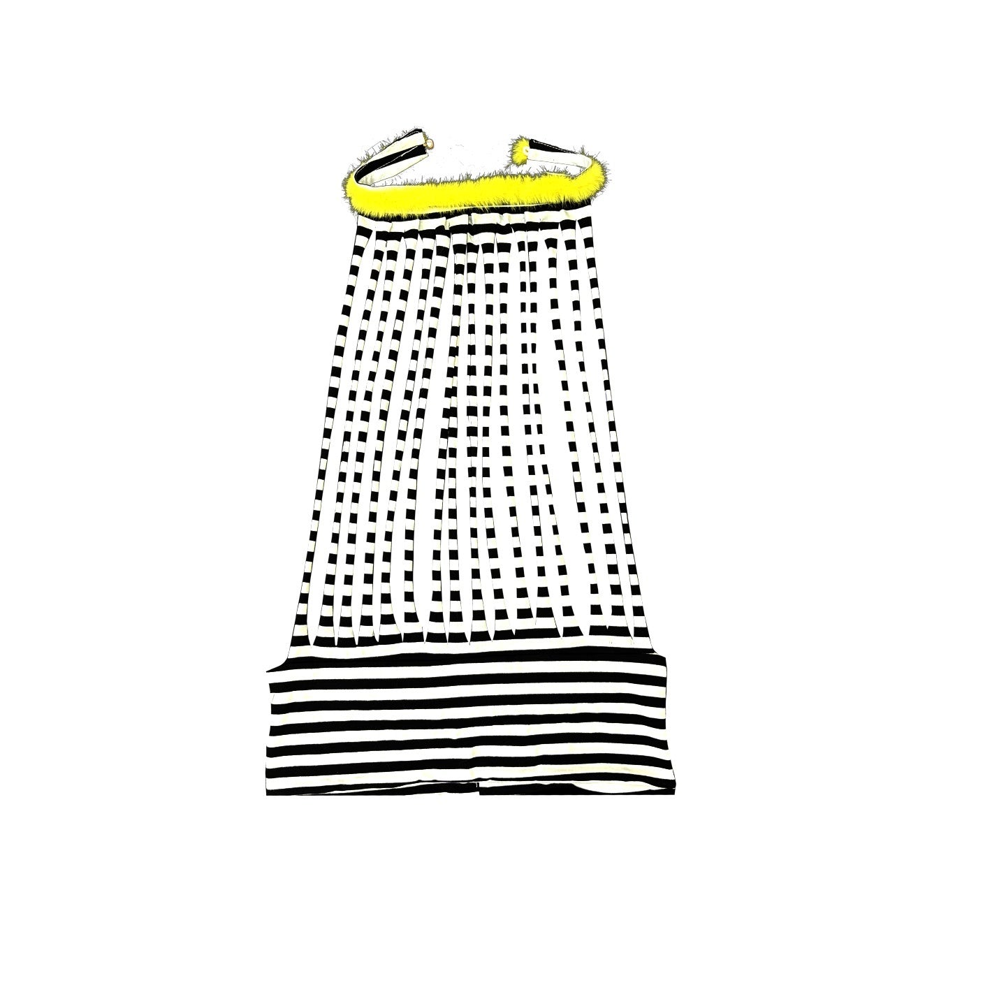 Ttsunami_Multicolor_Striped_Layered_Plush_Ruffle_Women&