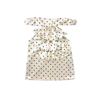 Ttsunami_Yellow_Black_Polka_Dot_Ruffle_Backless_Women&