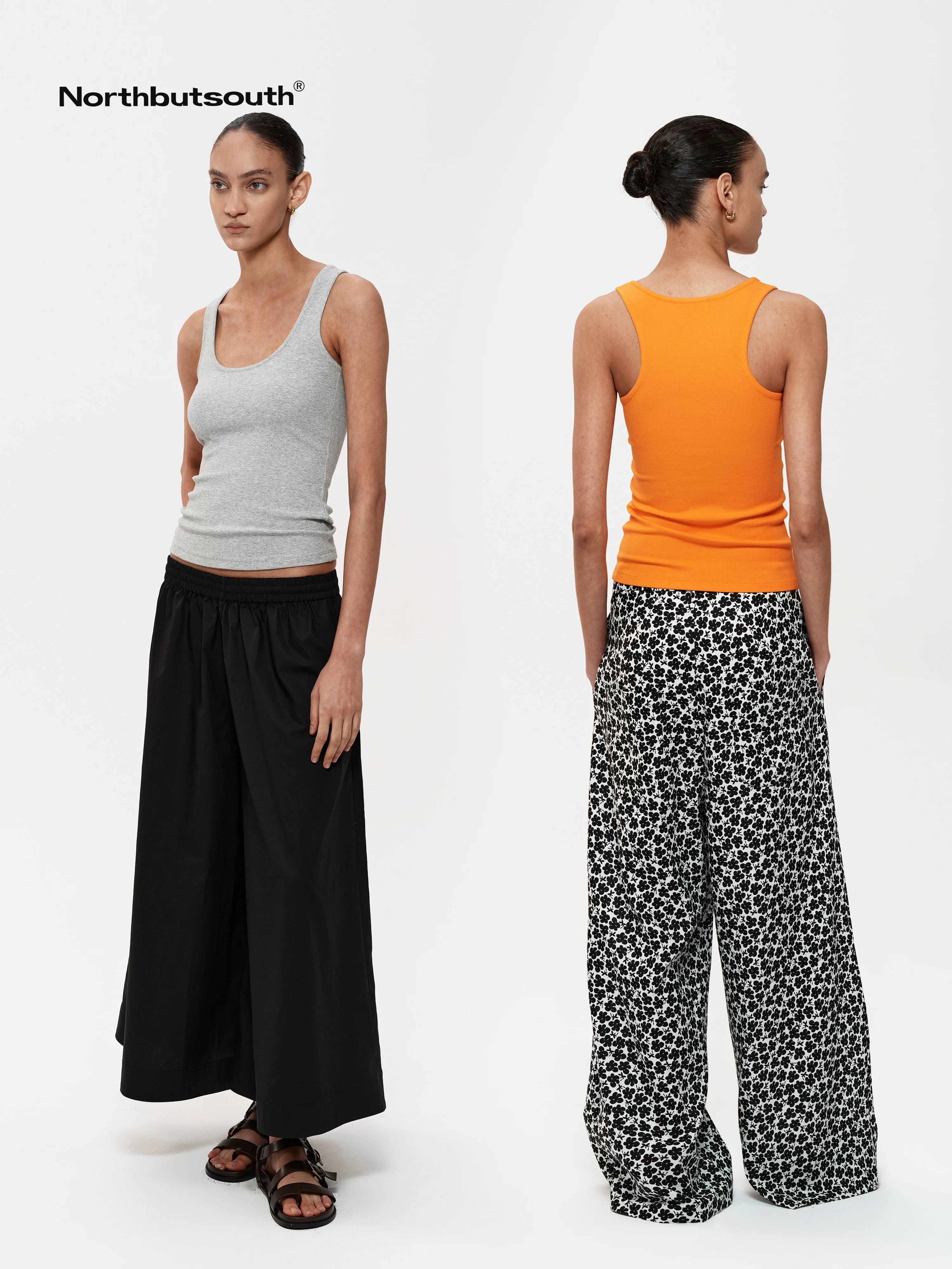 U-Neck Slim Fit Ribbed Tank Top