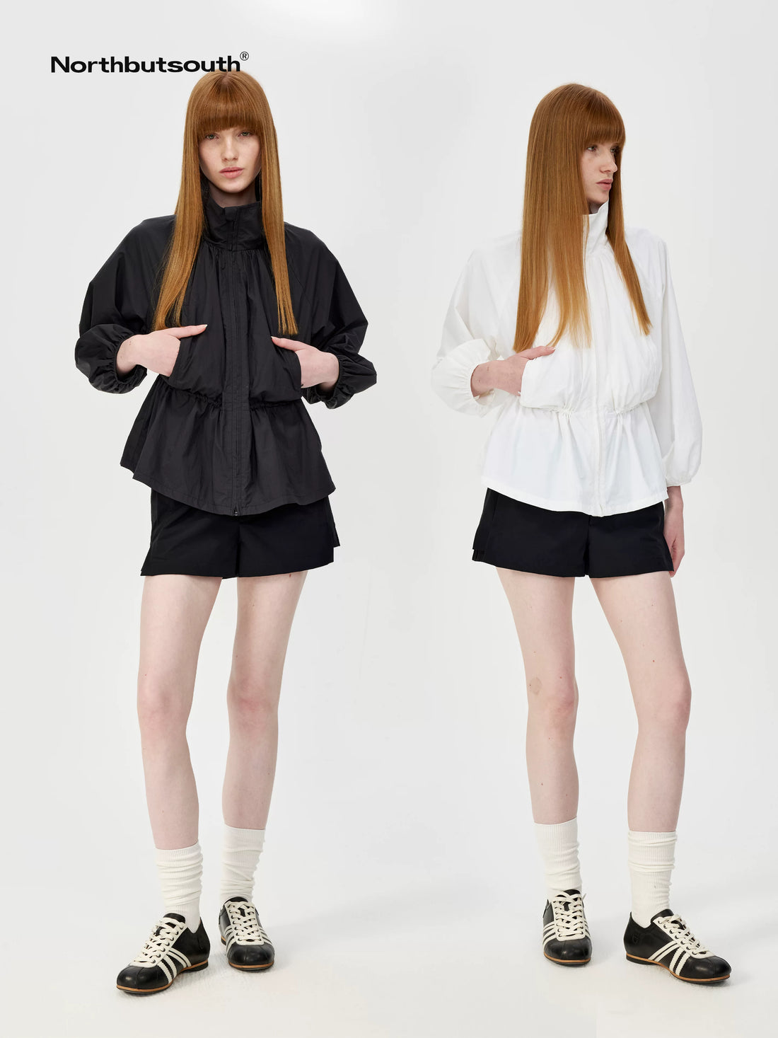 Umbrella Waist Tie Sun Protection Shirt V-neck T-shirt Long Sleeve