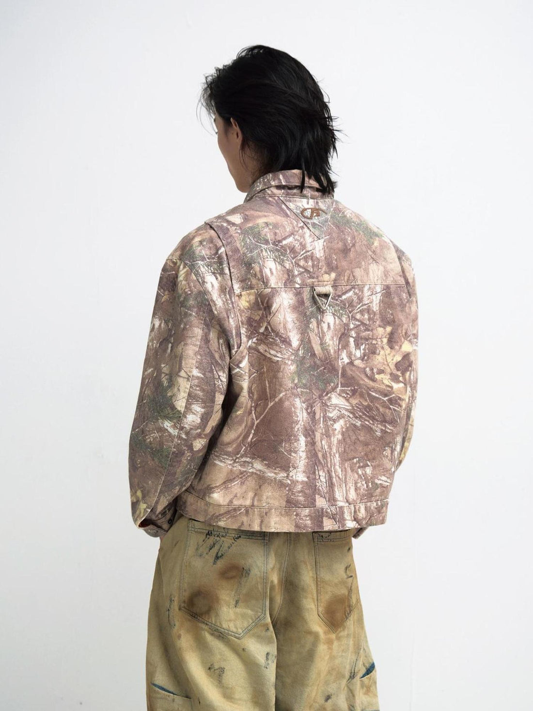 Peoplesense Unisex Camo Twig Washed Work Jacket