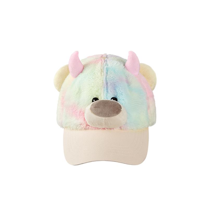 Unisex Instinctoy Gradient Bear Baseball Caphat