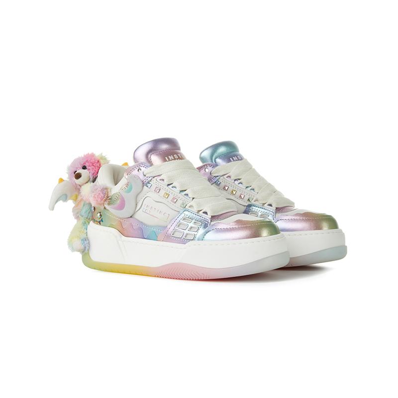 Unisex Instinctoy Collab Chunky Sneakerscasual Shoe