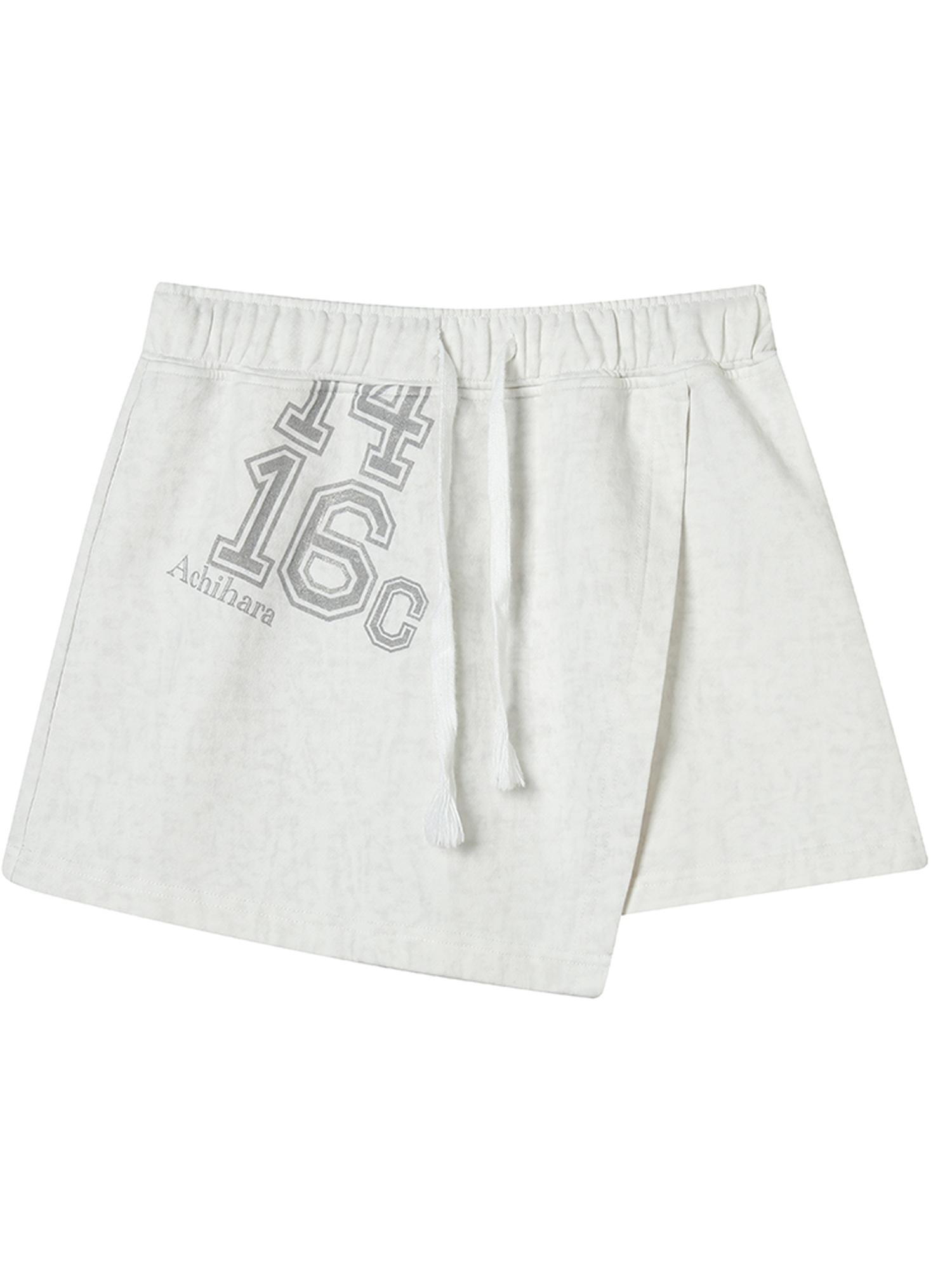 Achihara Renaissance A Line Denim Skirt