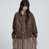 VEEMIX_Glossy_Loose_Fit_Metal_Button_Lapel_Women&